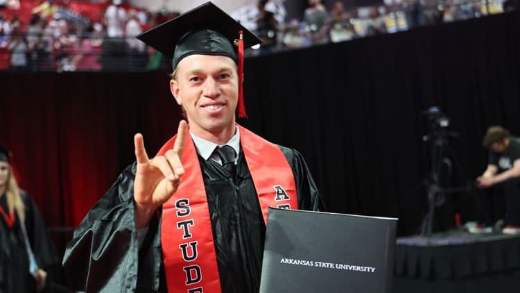 A-State Honors Class of 2026 Graduates in Two Formal Commencement Ceremonies
